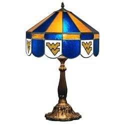 NCAA West Virginia Mountaineers 16 Tiffany Style Table Lamp
