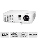 NEC 2600-lumen High-Brightness Mobile Projector (NP-V260X)
