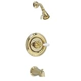 American Standard Williamsburg Collection Anti-Scald Pressure Balance Tub & Shower Set, Polished Brass, Model # 1041.229.099 Image of American Standard Williamsburg Collection Anti-Scald Pressure Balance Tub & Shower Set, Polished Brass, Model # 1041.229.099