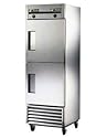 One Compartment Refrigerator/Freezer, 2 Half Doors, 19 Cu. Ft., S/S