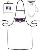 New York Giants Grilling Apron Set