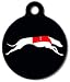 Racing Greyhound Pet ID Tag for Dogs and Cats - Dog Tag Art