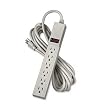 Fellowes 6 outlet strip - NEMA 5-15P - 15