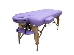 Best Massage Purple 2 Fold Portable Massage Table