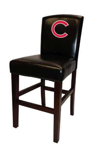 Bar Stool - 24 Inch Chicago Cubs Bar Stool - Coaster