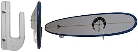 Flush Trophy Display Style Flat Mount Board Acrylic Surfboard Wall Racks Shortboard or Longboard On The Wall Racks B11-38-C3