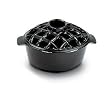 2.2 qt Enamel Steamer - Lattice Top