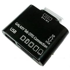 5 in 1 SAMSUNG GALAXY Tab. 10.1 P7500 P7510 USB Card Reader KIT OTG HOST Schwarz
