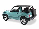 Bestop Replace A Top -51362-15- Color: Black Denim/ Clear Windows / Fits: 88-94 Geo Tracker/Suzuki Sidekick