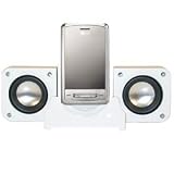Review Sumnique  / Sumnique - Fold-Up Amplified Portable Speaker System (White) - LG KE800 Chocolate Platinum, KE850 Prada, KE970 Shine, KG800 Chocolate, KU990 Viewty