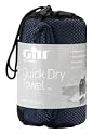 Gill Quick Dry Towel in it's own packing bag