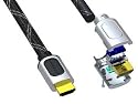 Lyndahl HDMI Kabel SL-P mit 10 Jahren Garantie, Nylon Au&szlig;engeflecht, FULL HD, BlueRay, 1080p High-Speed-Ethernet und 3D, HEAC, Audio Return Channel erh&auml;tlich in 0,5m bis 20m L&auml;nge 2m