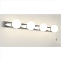 Astro 0499 G9 Cabaret Wall Light including 4 x 25 Watt 230 V Bulbs, Chrome