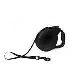 Flexi Large Retractable 26-Foot Classic Long 3 Tape Leash, Black