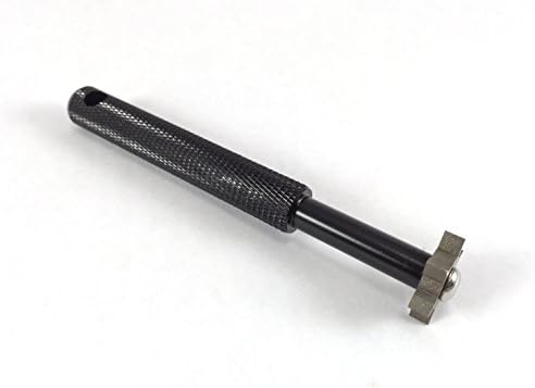 Extreme Golf- Club Sharpener Tool - 6 Unique Cutter Heads - Optimal Ball Performance and Control - For Irons, Wedges, Hybrids, and Other Groove Clubs - Black