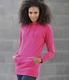 Just Hoods Girls Longline Hoodie, Hooded Sweatshirt, Ladies, Womens, Sweat shirt