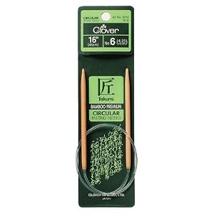 Clover-Takumi-Bamboo-Circular-16-Inch-Knitting-Needles-Size-3