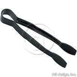 Clear Camwear Scallop Grip Tongs, 9 (9TGS135)