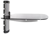 US Brown Bear DS-B1-Slvr Single Shelf AV Component Wall Mount (Silver)