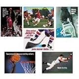 Trend TA6685 Argus large 13-3/8 x 9 poster combo pack, sports motivating, 6/pack