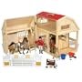 Yukon Village: Wooden Single-Stall Horse Barn
