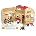 Yukon Village: Wooden Single-Stall Horse Barn