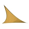 Coolaroo 16-Foot-by-5-Inch Triangle Shade Sail with Hardware Kit, Desert Sand