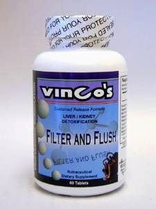 Vinco Filter & Flush - 60 Tablets