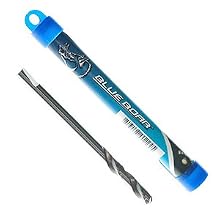 BLUE BOAR 1/4" x 3-3/4" HSS Pilot bit in plastic tube