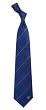 Mens Chicago Cubs Oxford Pattern Woven Silk Tie