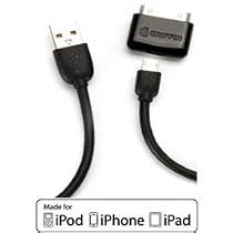 Griffin GC17117 Charge/Sync Cable Kit for iPad, iPhone, iPod & Smartphone