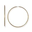 14k Gold Extra Large (XL) Size Endless 2" (50mm) Hoop Earrings, HypoAllergenic