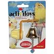 JW Pet Insight Activitoys Acrylic Bell Toy for Parakeets, Cockatiels & Similar Sized Birds (Small)