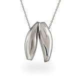 Sterling Silver Double Fish Necklace