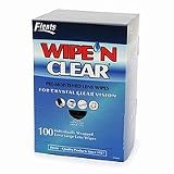 Flents Wipe 'N Clear Pre-moistened Lens Wipes 100 ea