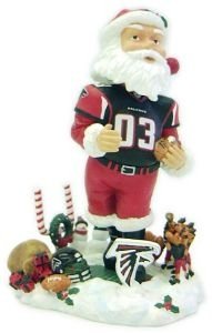 Atlanta Falcons Santa Claus Forever Collectibles Bobble Head