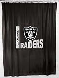 Oakland Raiders Shower Curtain by Kentex