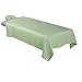 ForPro Professional Collection Premium Microfiber 3-Piece Massage Sheet Set, Sage, Ultra-Light, Stain, and Wrinkle-Resistant, Includes Flat, Fitted Sheet and Massage Face Rest Cover