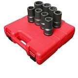 8 Piece 1 Drive Deep SAE Impact Socket... by Sunex