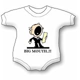 big mouth Baby Ultrasoft Onesie by E-Shirt