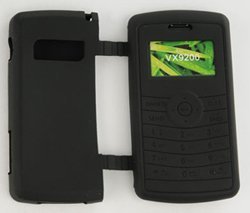 LG EnV3 VX9200 Black Premium Silicon Skin Case Cover