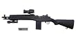 M160-A2 M14 Sniper Spring Airsoft Rifle Combo Short ver. airsoft gun