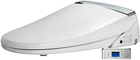 Novita Bidet Round White BH93-RW Electronic Toilet Seat Hybrid Heated w/Remote Control - LED Night Light - 3 Year Warranty