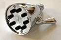 Giessdorf 8 Jet Shower Head - Chrome
