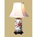 14 Floral Pencil Lamp in White