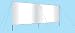 Huck Portable Cricket Screen & Poles Kit (3.05m H x 6.10m L)