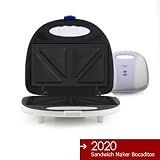 Miallegro 2020 Sandwich Maker / Grill with Non-stick tray, White