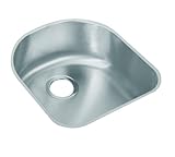 Elkay ELUH1716 Harmony Lustertone Undermount Sink, Stainless Steel