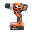 Factory-Reconditioned Ridgid ZRR86007 18V Cordless Lithium-Ion Max Compact Drill Driver with 2 Batteries