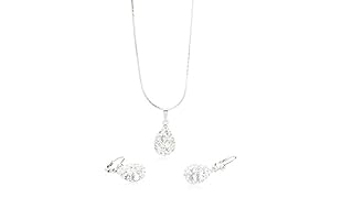 Laura Bruni Conjunto de cadena y pendientes